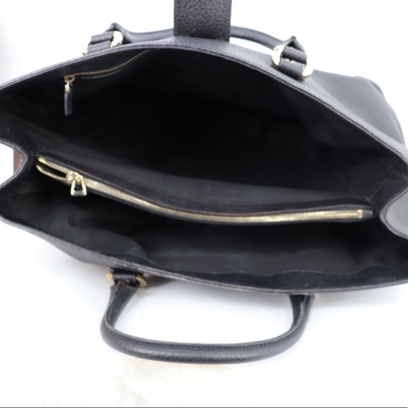 💎 Gucci 💎 Black Leather Tote - Picture 9 of 16